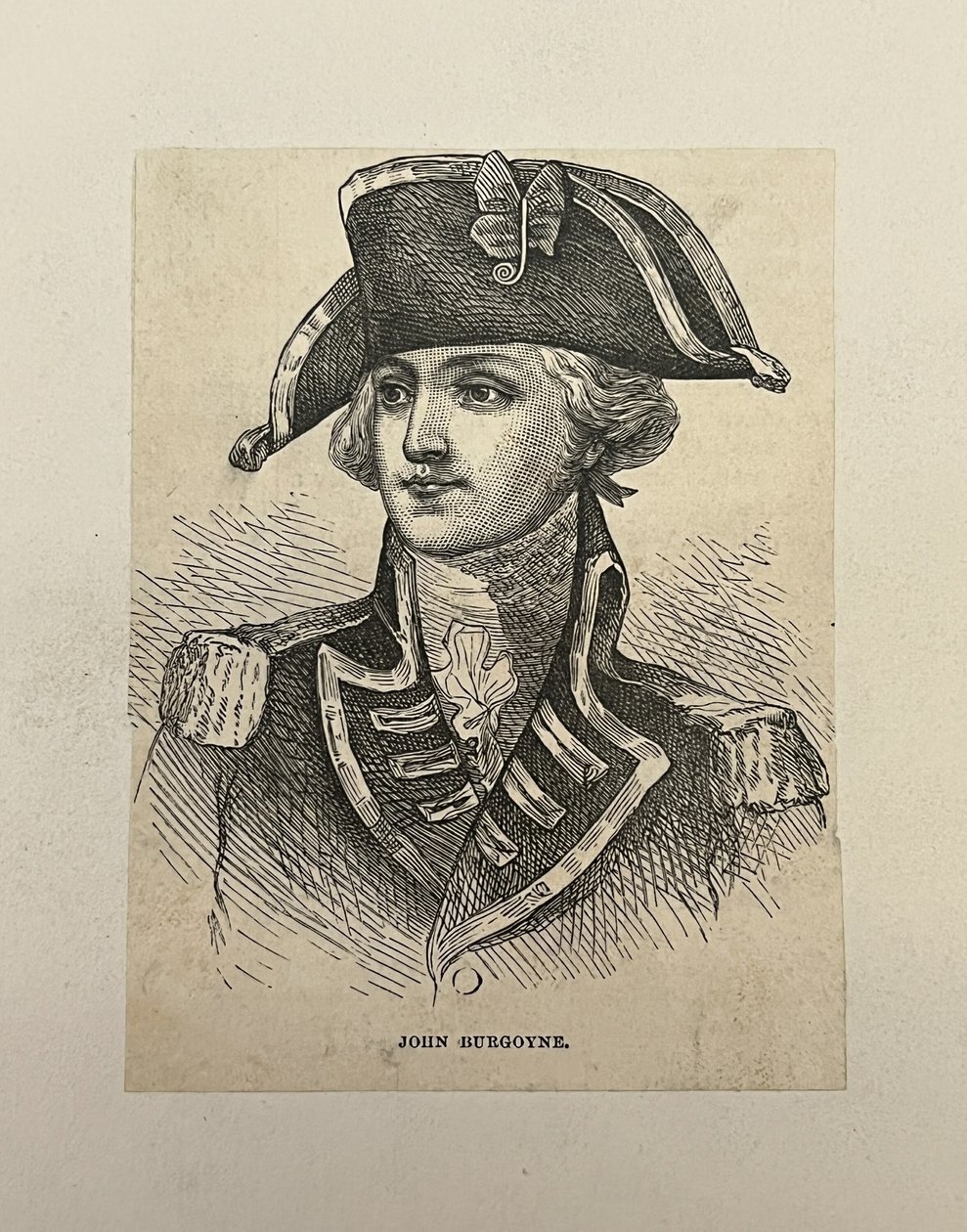John Burgoyne de Unknown artist