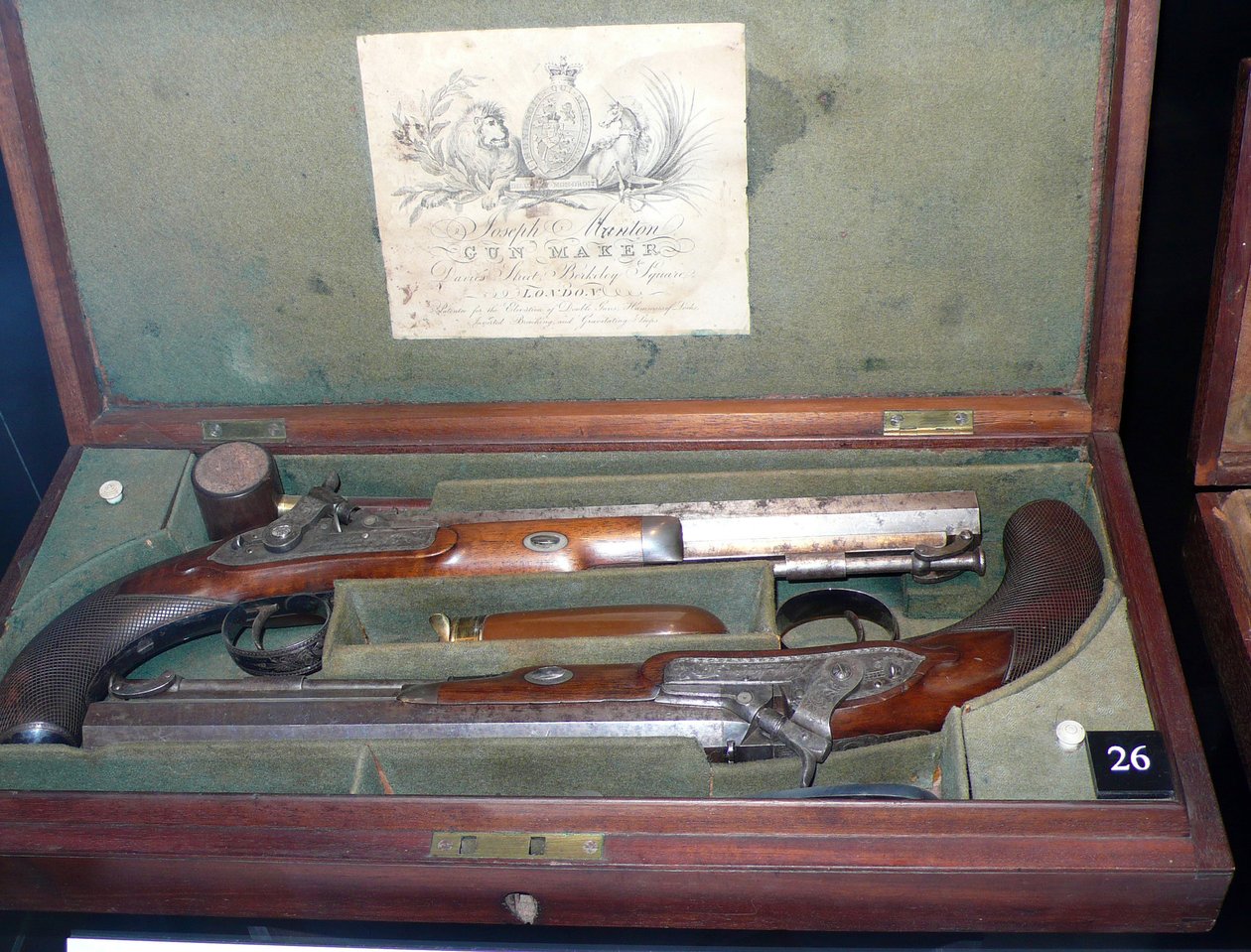 Conjunto de duelos Joseph Manton Gun de Unknown artist