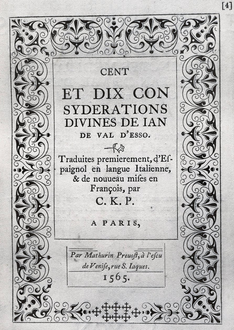 Juan de VALDES de Unknown artist