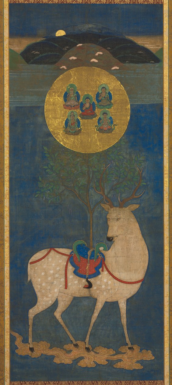 Mandala de veado Kasuga de Unknown artist