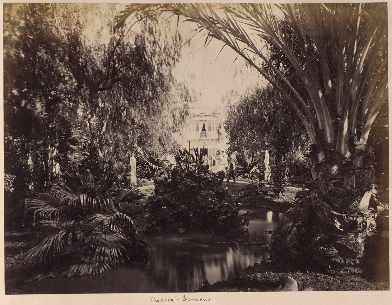 Jardins do Khedive de Unknown artist