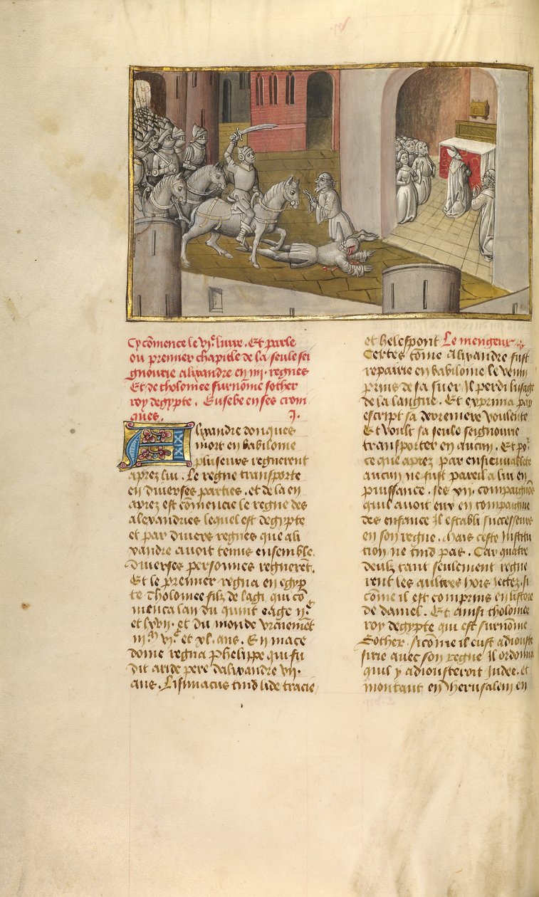Invasão de Jerusalém pelo rei Ptolemaios Soter de Unknown artist