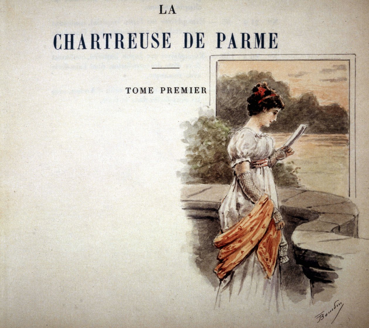 A Casa de Parma por Stendhal de Unknown artist