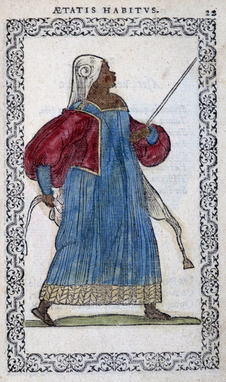 La Moorish - em "Habits et effigies" de Jean Sulperius de Unknown artist