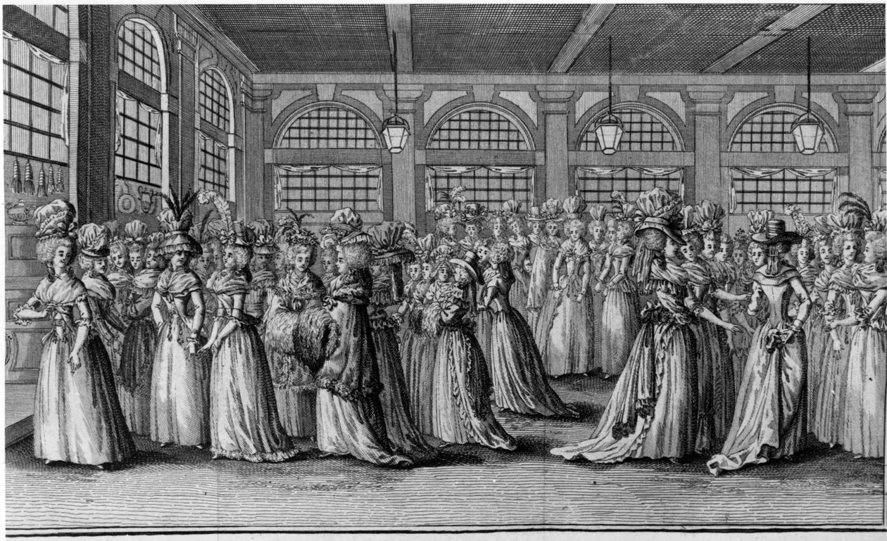 The Colonnade - em "The Daughters of the Royal Palace", frontispiece, vol. III, Ed. Londres de Unknown artist