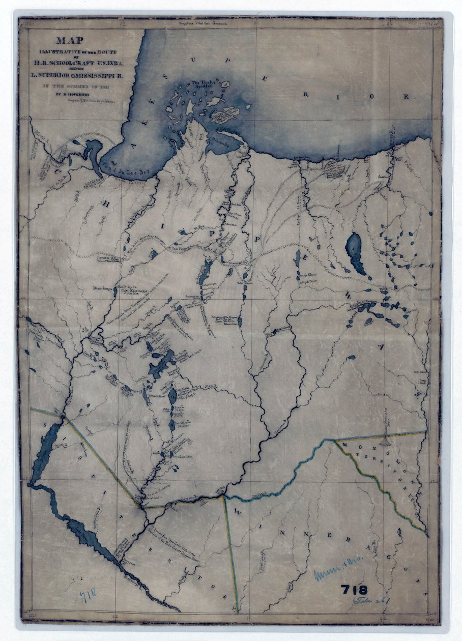 Lago Superior e Mississipi de Unknown artist