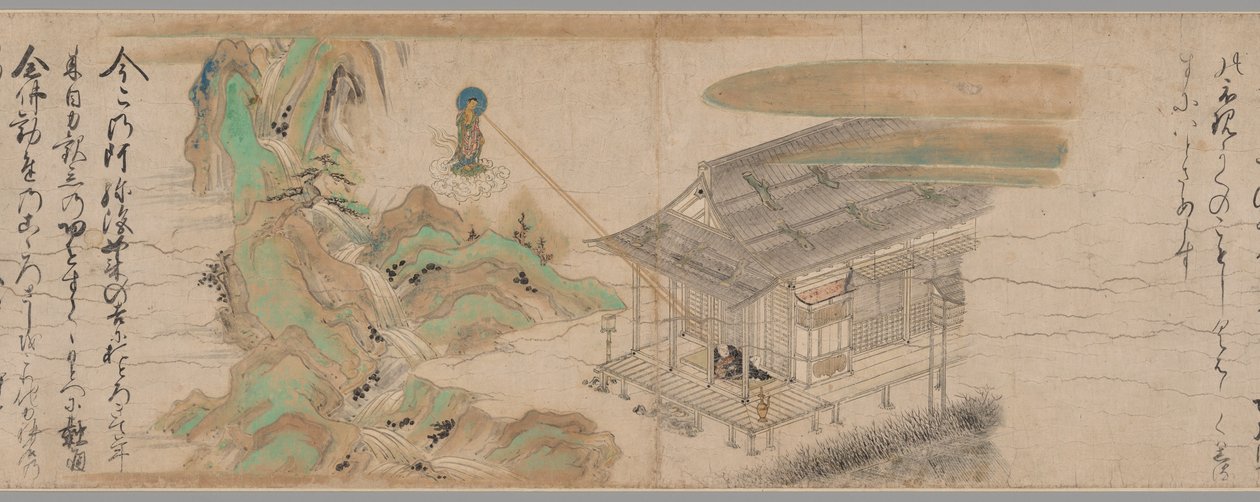 Lendas da seita Yūzū Nembutsu de Unknown artist