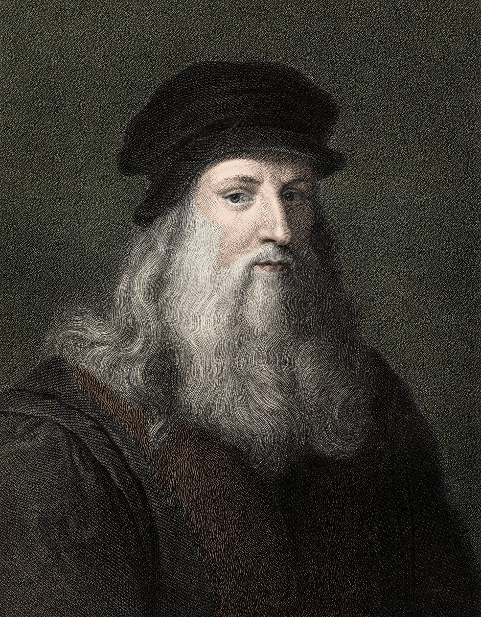 Leonardo Da Vinci (1452-1519) de Unknown artist