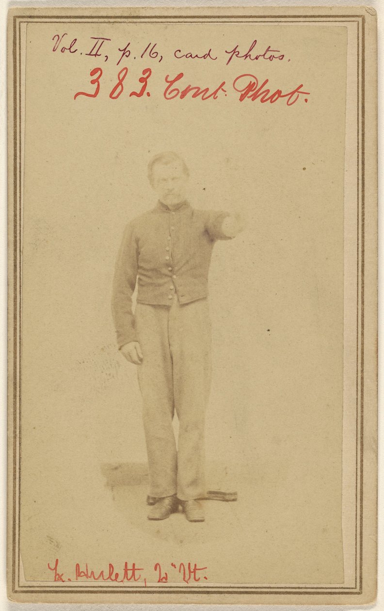 L[erman] Hulett, 2n Vt. [vítima da Guerra Civil] de Unknown artist