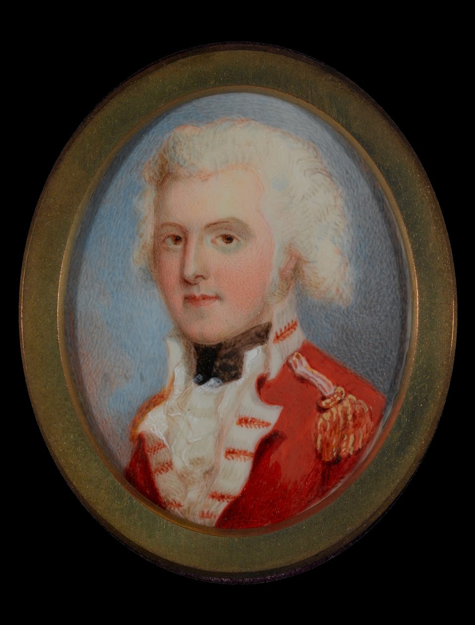 Tenente e Capitão Samuel Barrett de Unknown artist