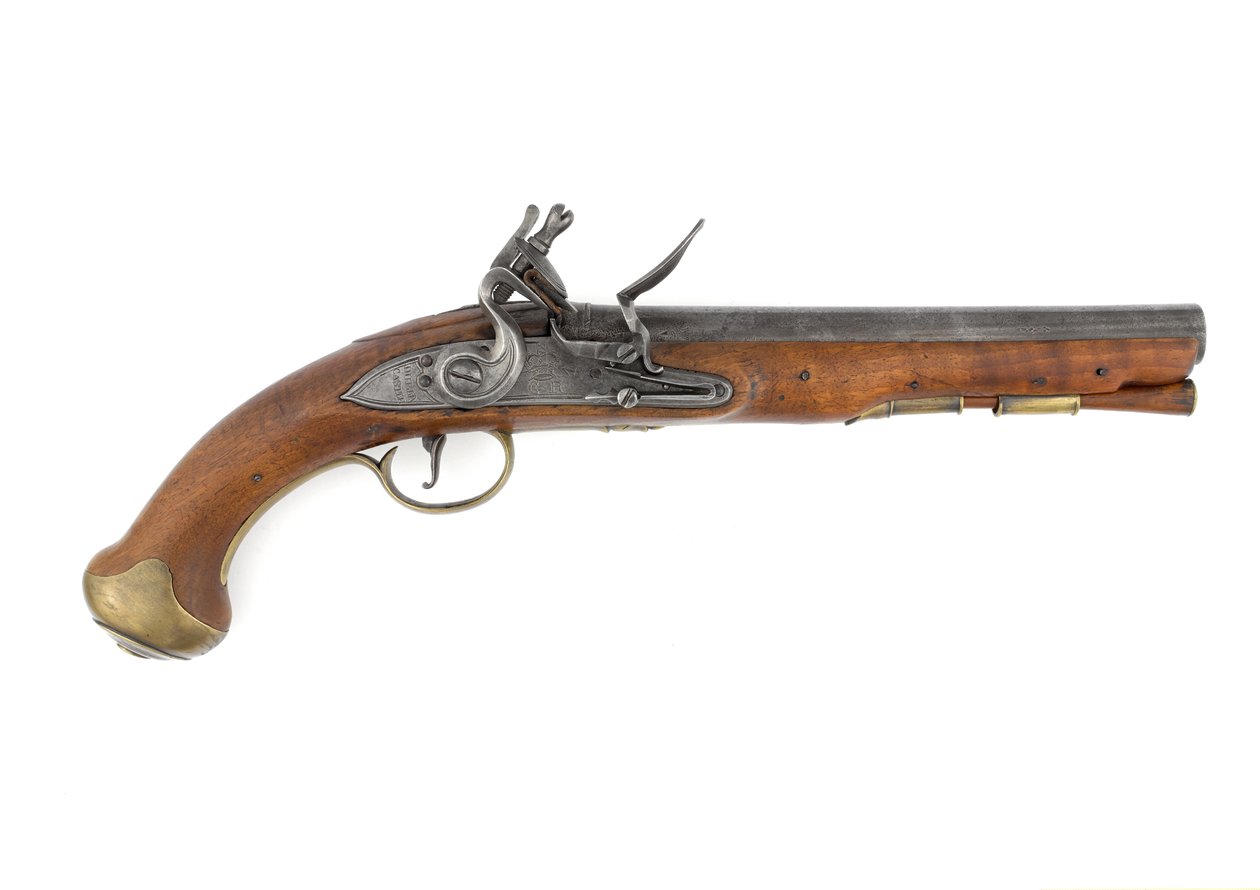 Pistola de flintlock do Light Dragoon de Unknown artist