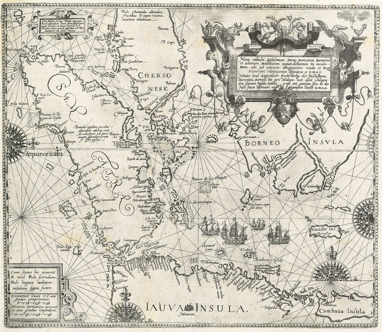 A viagem de Linschoten às Índias Orientais de Unknown artist