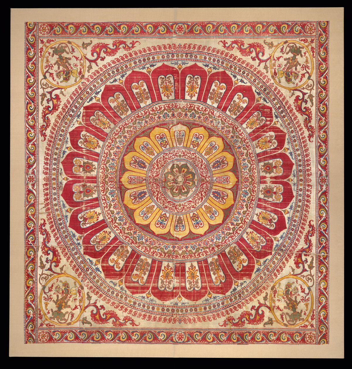 Dossel de pétalas de flor de lótus de Unknown artist