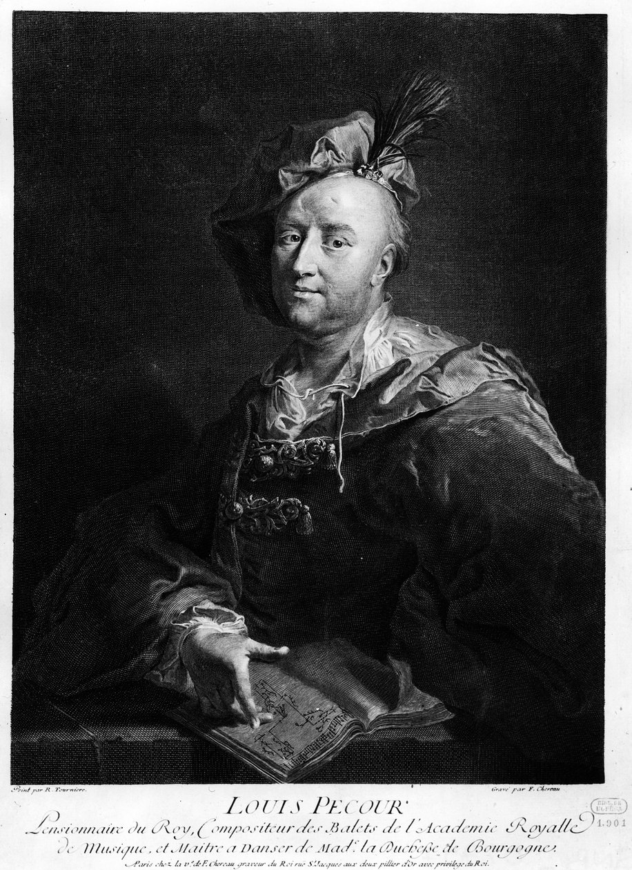 Louis pecour de Unknown artist