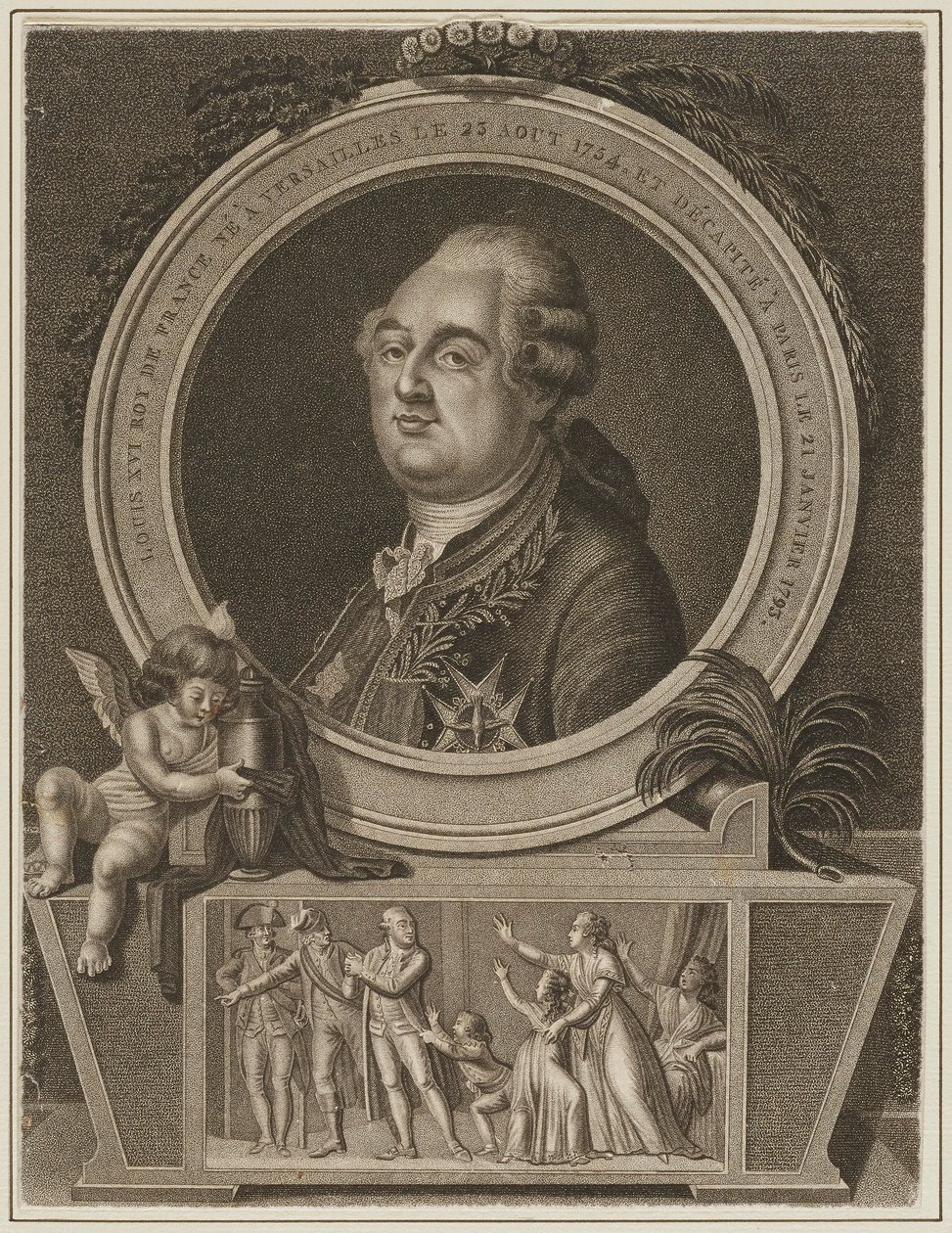 Luís XVI - Rei de França de Unknown artist