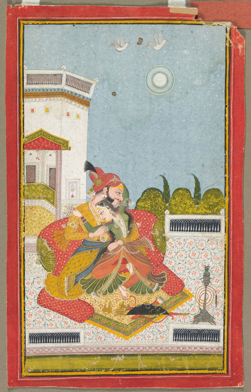Amantes se abraçando (Raag Malkauns) de Unknown artist
