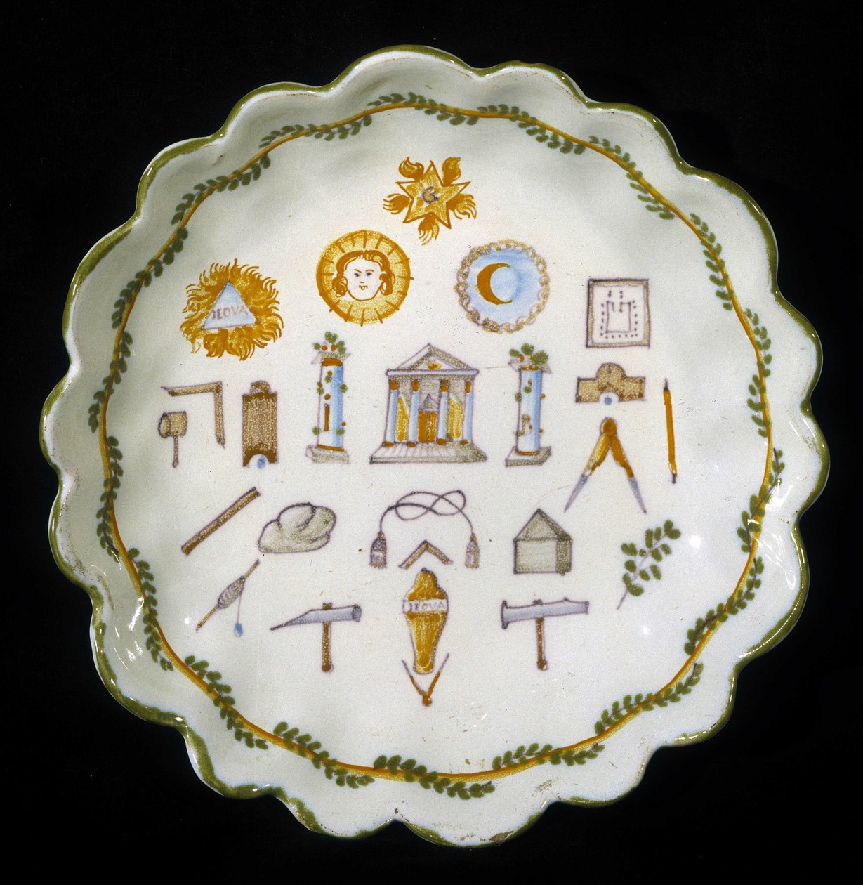 Placa Decorativa Maconnic de Unknown artist