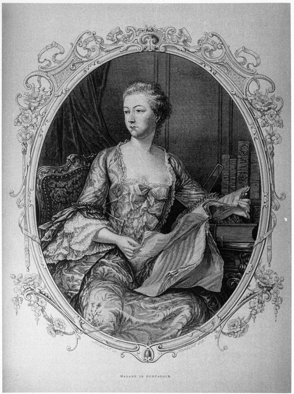 Madame de Pompadour, Jeanne Antoinette Poisson (1721-1764) (Marquise de Pompadour) favorita de Luís XV - Musee Carnavalet. de Unknown artist