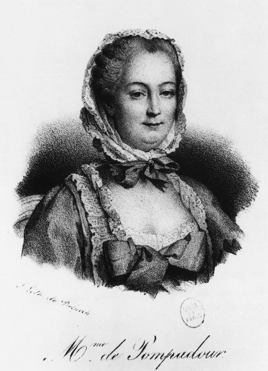 Madame de Pompadour, Jeanne Antoinette Poisson de Unknown artist