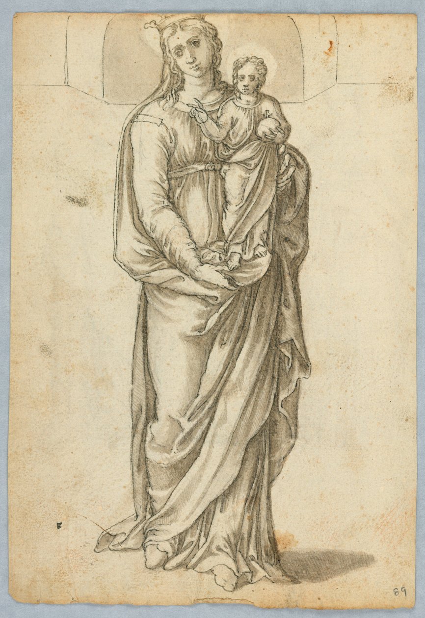 Madonna e criança de Unknown artist