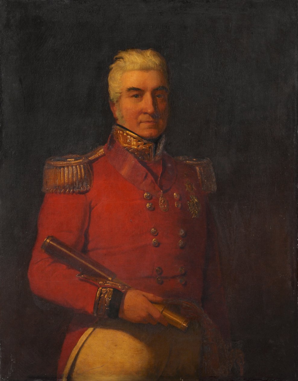 Major-General Sir William Morison KCB (1781-1851), Estado-Maior do Exército de Madras de Unknown artist