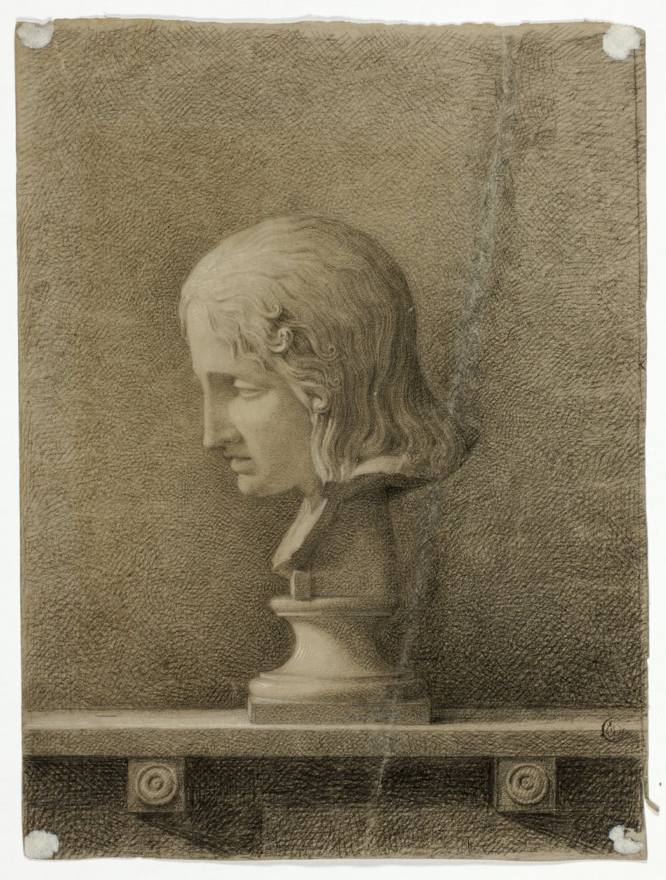 Busto de mármore de um jovem de Unknown artist
