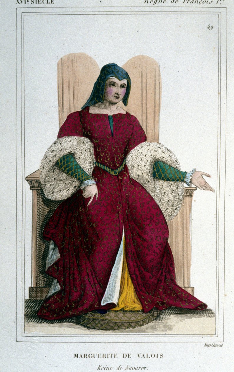 Marguerite de Angoulême ou Navarra (1492 - 1549), Irmã de François I. de Unknown artist