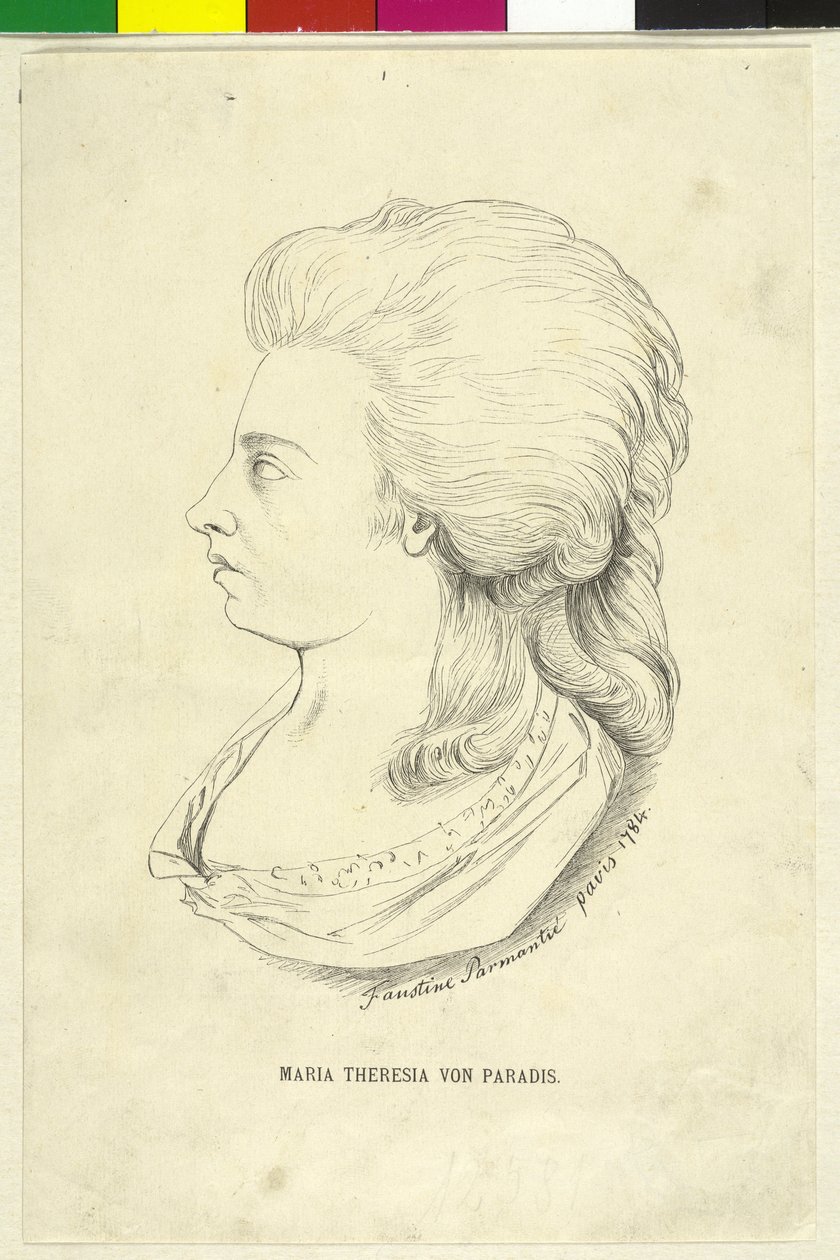 Maria Theresia von Paradis de Unknown artist