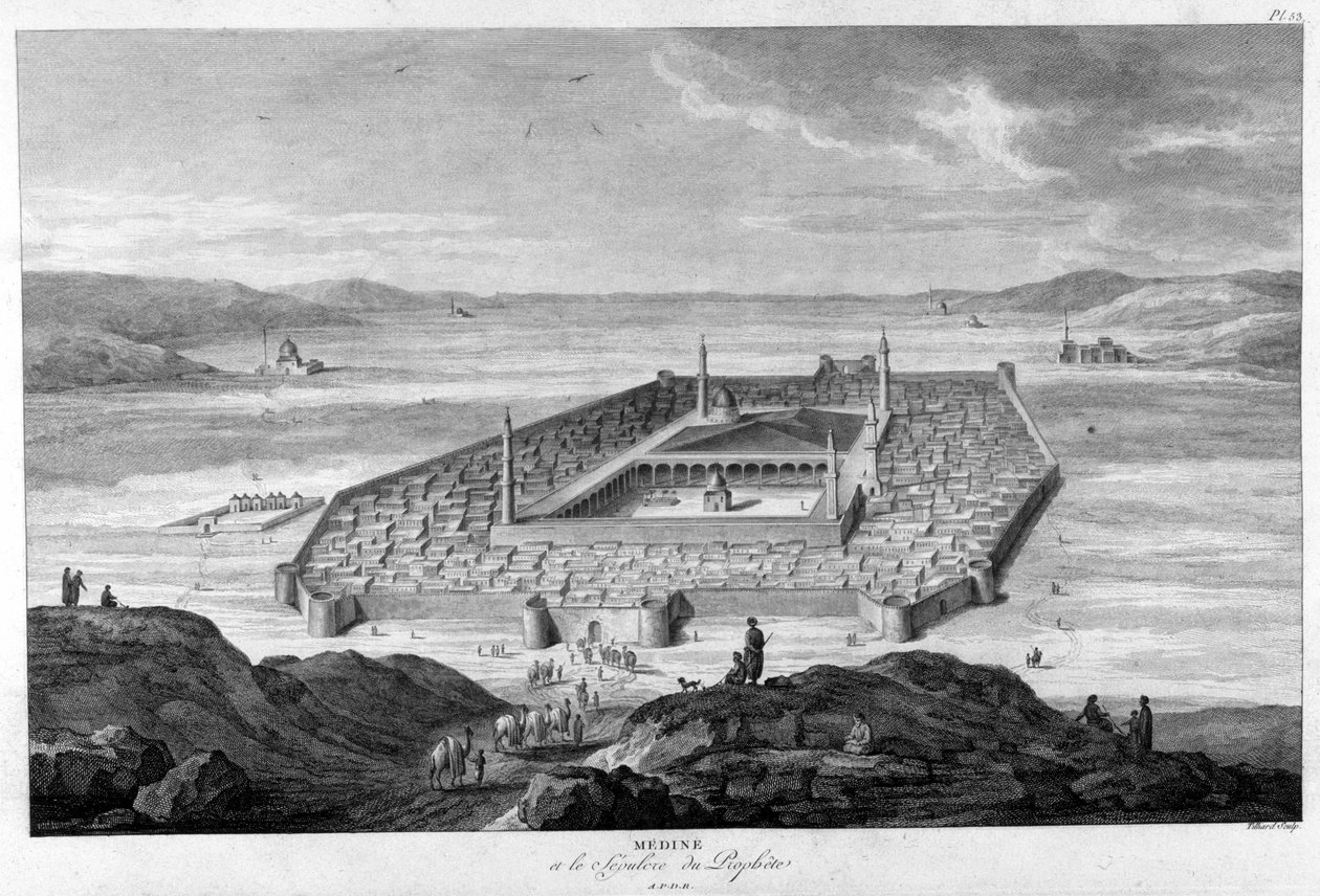 Medine e o túmulo dos Califas. de Unknown artist