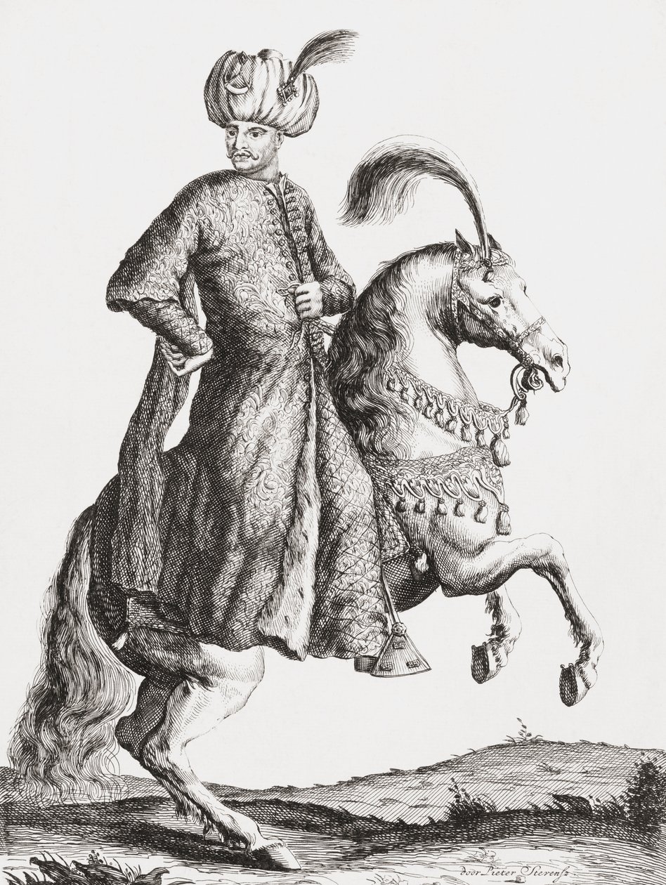 Mehmed IV, também conhecido como Mehmet IV e Mehmed ou Mehmet o Caçador de Unknown artist