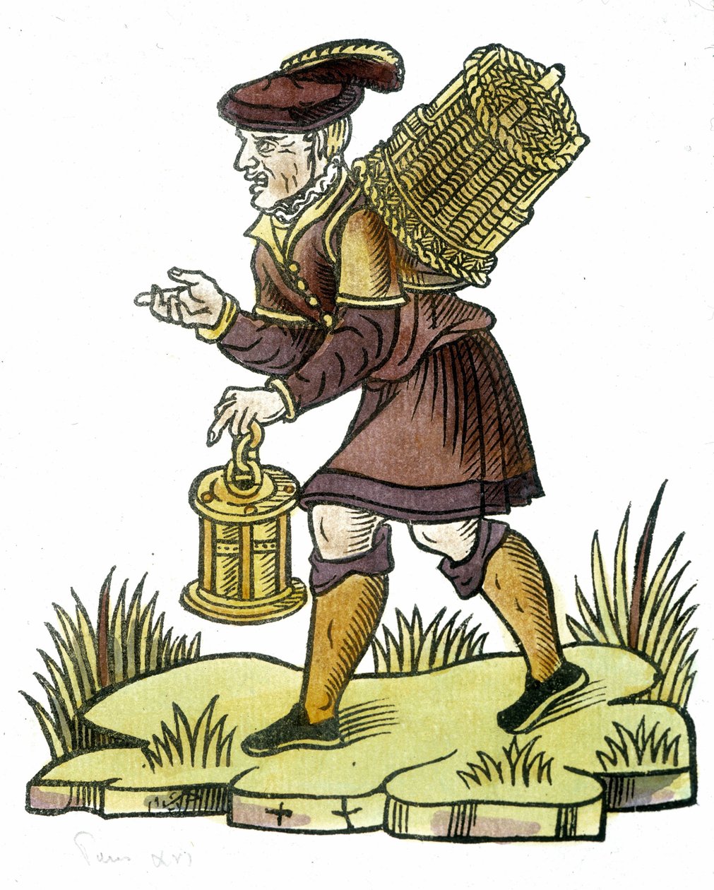 Mercadoria do esquecido - desenho de Unknown artist