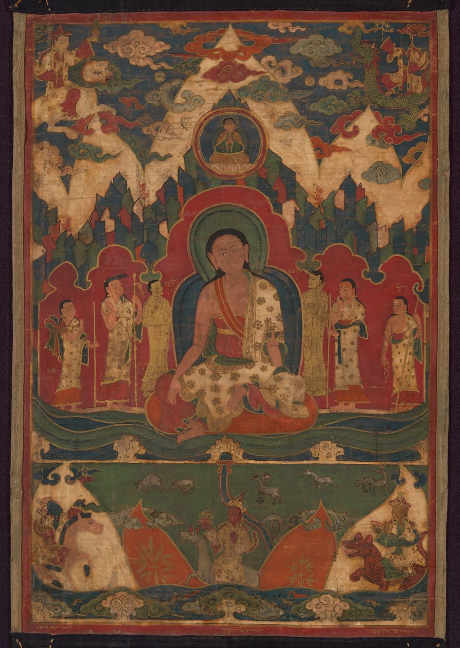 Milarepa no Monte Kailash de Unknown artist