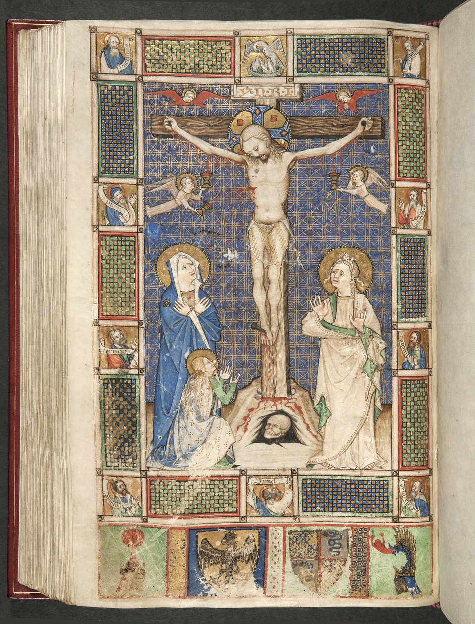 Missal de Gian Galeazzo Visconti, página 156 v de Unknown artist