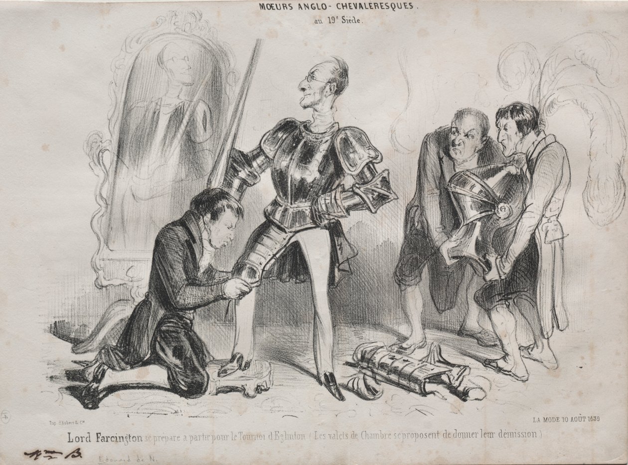 costumes anglo-cavalheirescos de Unknown artist
