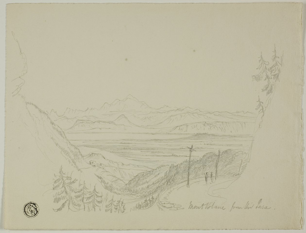 Mont Blanc do Jura de Unknown artist