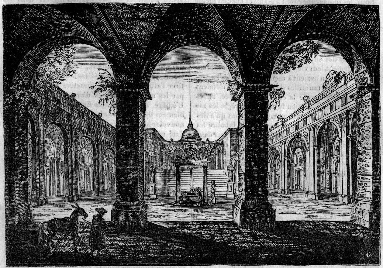 Abadia de Montecassino (Monte Cassino, Mont Cassin) de Unknown artist
