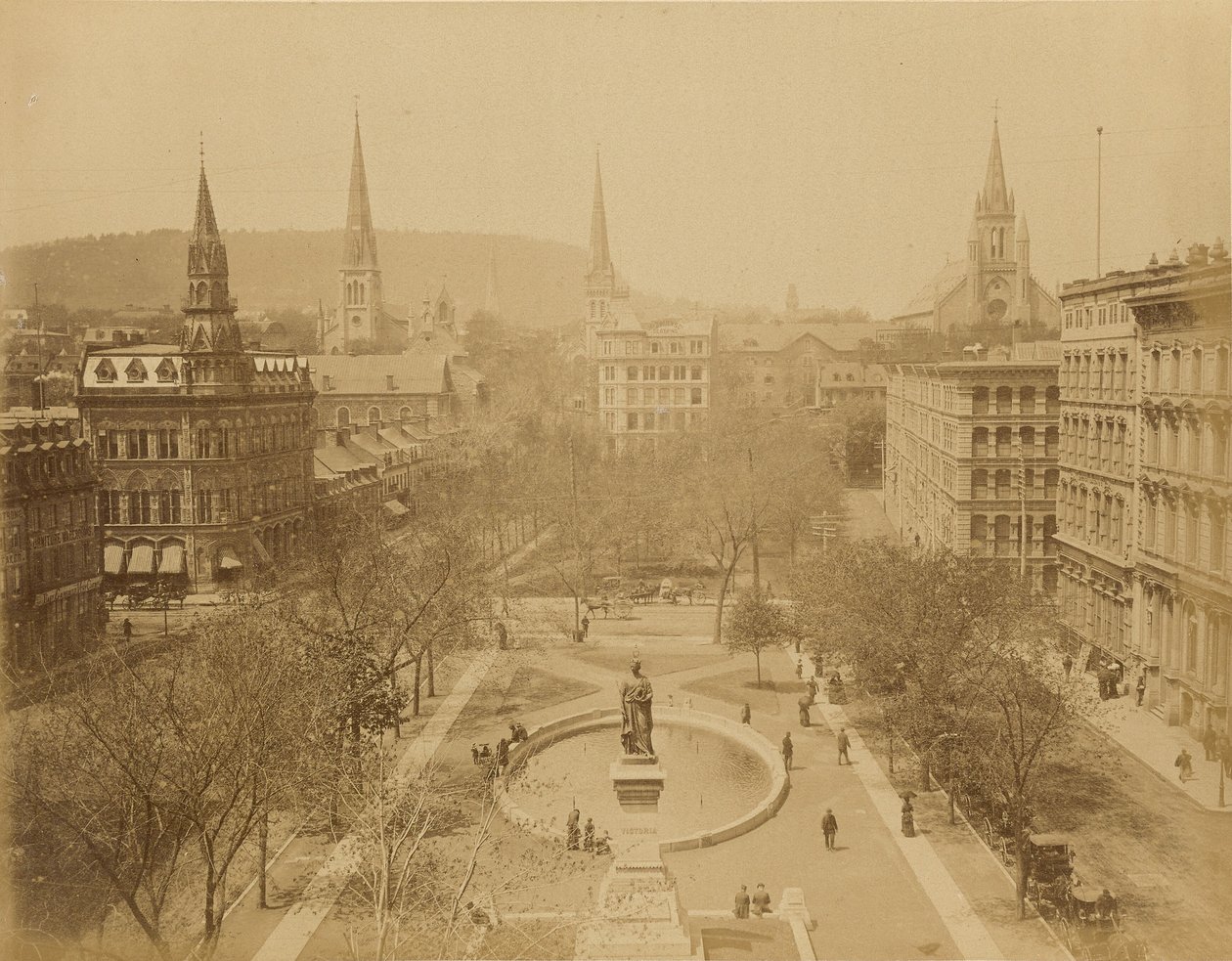 Montreal, Place Victoria de Unknown artist