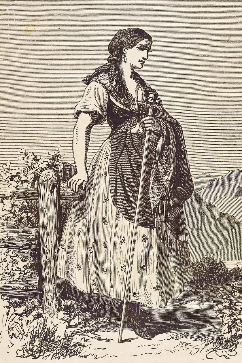 Mulher da Morávia de Unknown artist