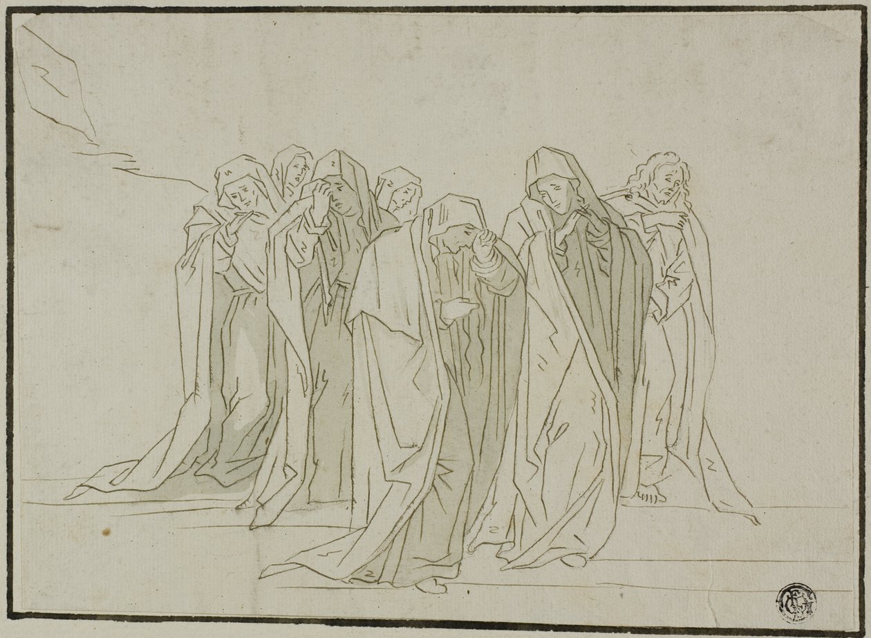 Figuras de luto de Unknown artist