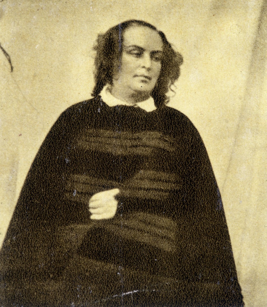 Sra. Victor Hugo, ainda vestida de preto desde a morte da sua filha Leopoldine. de Unknown artist