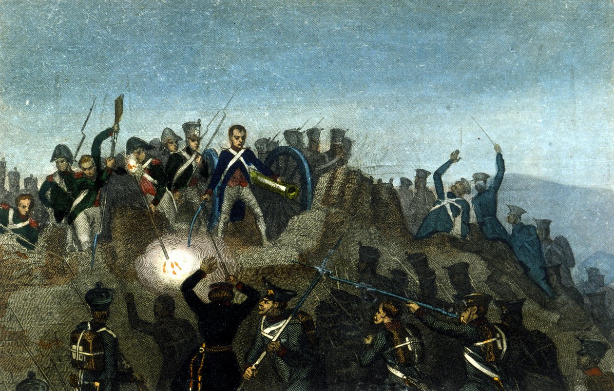 Napoleão I na Batalha de Montmartre, 30 de março de Unknown artist