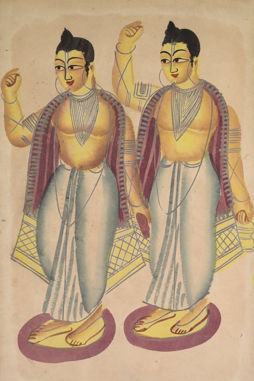 Nitai e Gaur de Unknown artist