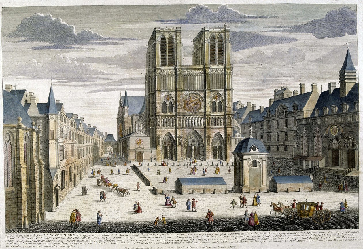 Notre Dame de Paris de Unknown artist