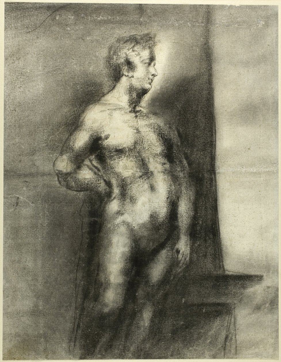 Figura masculina nua de Unknown artist