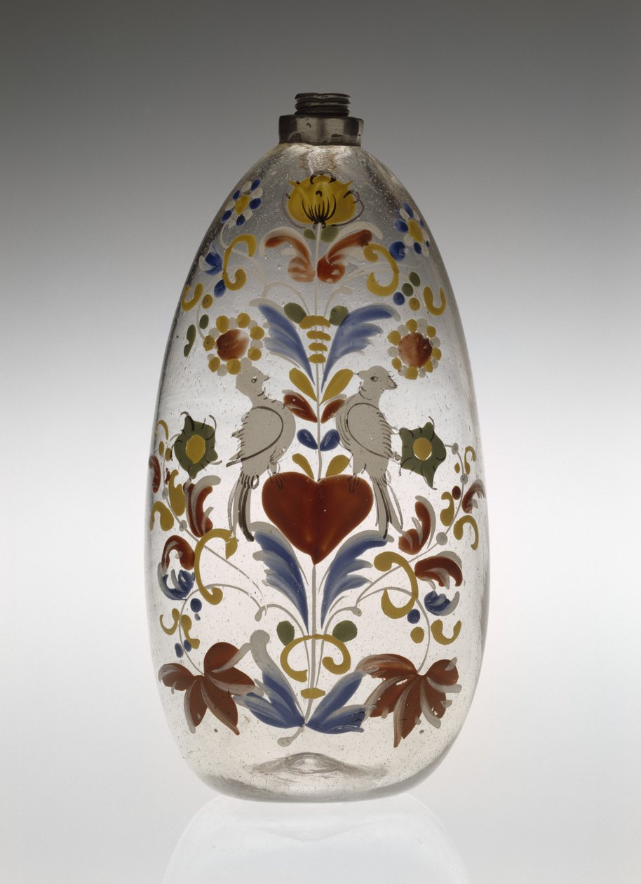 Enfermagem ou Garrafa de Drogas, c. 1750-1800 (vidro) de Unknown artist
