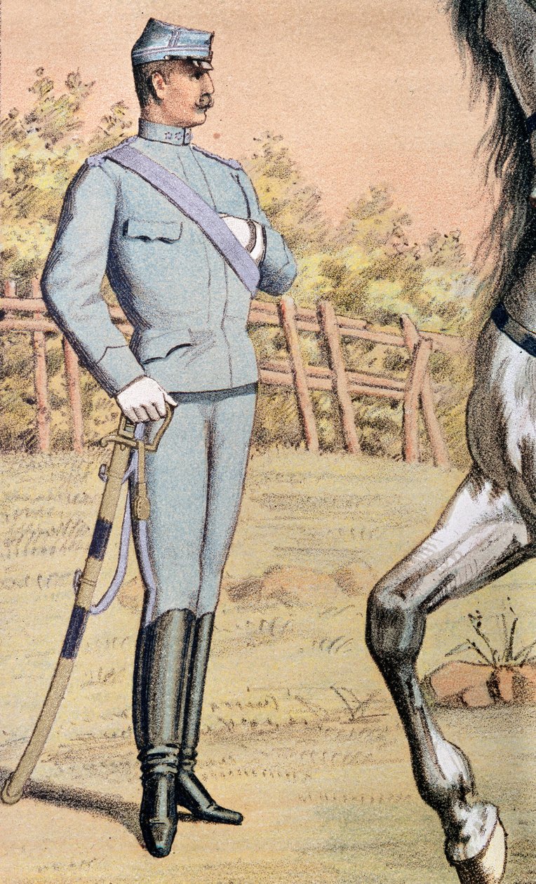Oficial do Corpo de Guarda do Rei da Suécia de Unknown artist