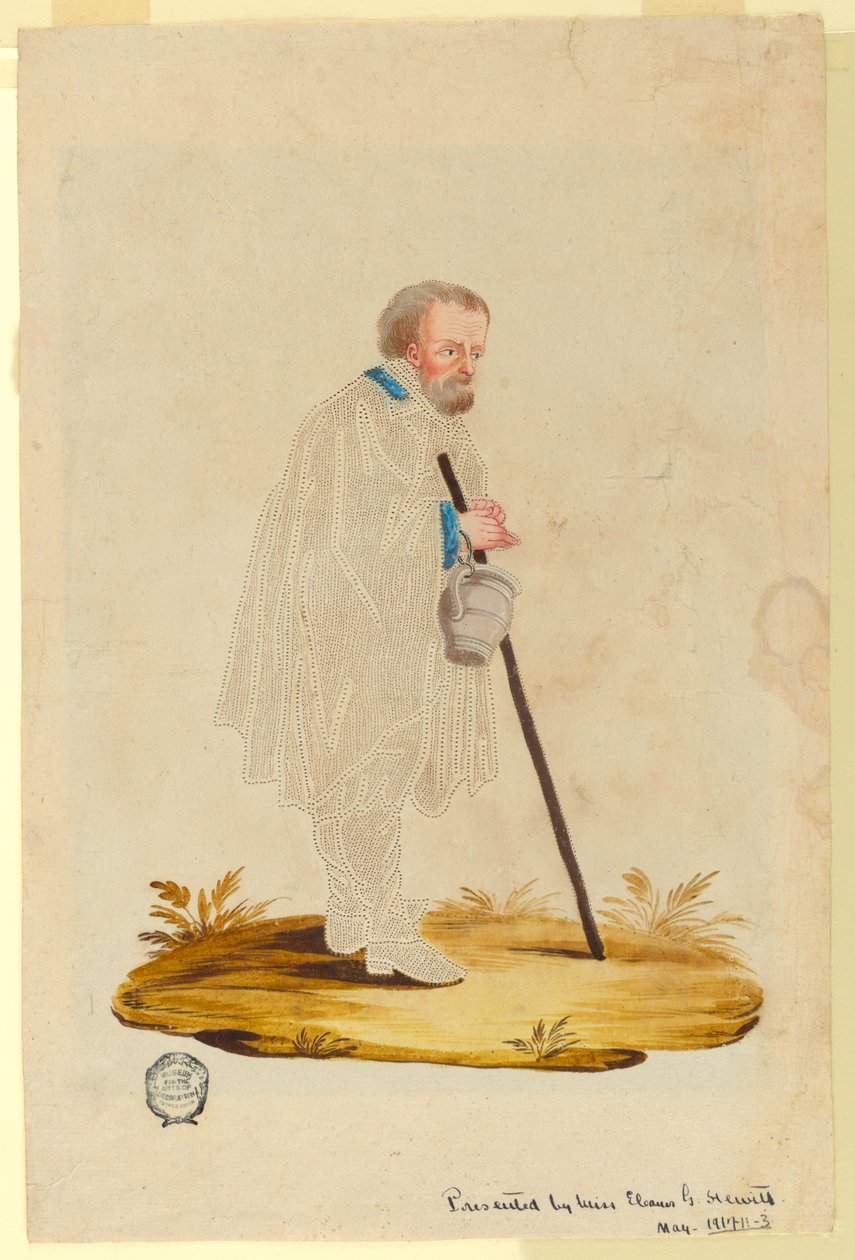 Velho mendigo de Unknown artist