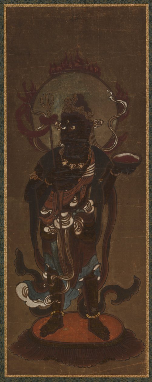 Um dos 12 devas: Ishanaton (<em>Isana</em>) de Unknown artist