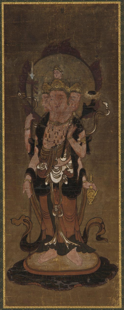 One of the twelve deva: Bonten (<em>Brahma</em>) de Unknown artist
