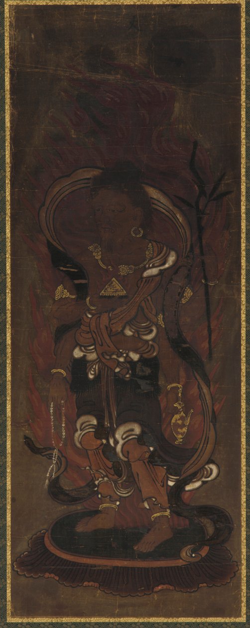 Um dos doze devas: Kwa-ten (<em>Agni</em>) de Unknown artist